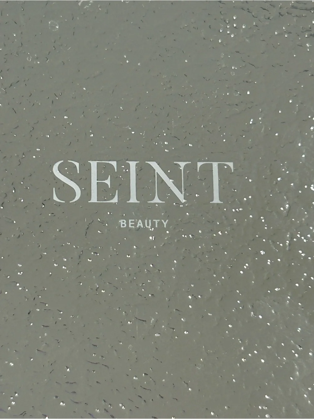 Seint IIID Makeup Palette Silver Magnetic Compact Case with Mirror 5x3 Retired